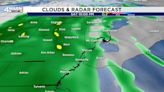Sunshine & clouds to rain showers late Saturday for Metro Detroit
