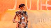 Zendaya Is Fierce and Futuristic in a Shiny Cutout Robot Suit for the 'Dune: Part Two' Premiere