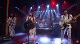 The Linda Lindas perform Talking Heads tribute 'Found a Job' on 'The Tonight Show'