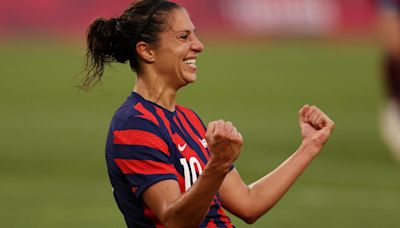 Retired USWNT forward Carli Lloyd announces pregnancy after IVF journey