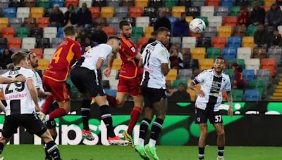 Roma beats Udinese 2-1 in resumption of suspended match to ruin Cannavaro's Serie A coaching debut