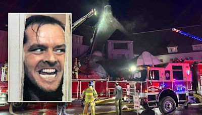 Oregon hotel featured in Jack Nicholson's 'The Shining' catches fire