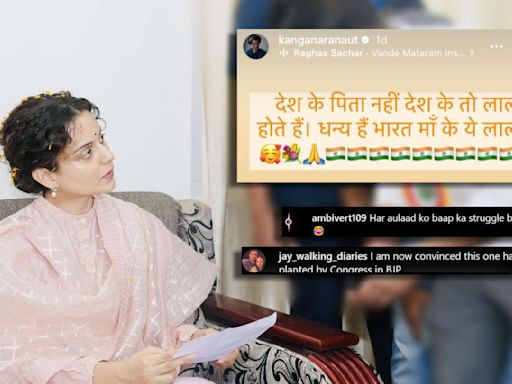 Kangana Ranaut’s Controversial Remark Over Father Of The Nation On Gandhi Jayanti Triggers The Internet