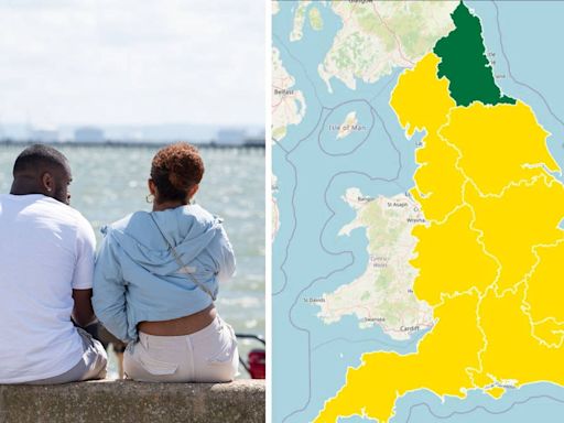 Yellow heat-health alerts signal warm weather for most of England as temperatures to hit 30C