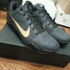 Nike Kobe 11 id ftb 黑金勾 885003-996