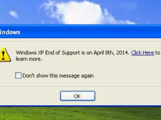 Windows end-of-life pop-ups: Watch their long, annoying history