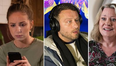 Emmerdale's Tom and Belle ep, EastEnders returns, Hollyoaks' JJ caught out