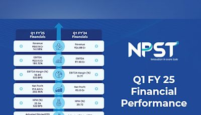 NPST Q1 FY 25 Results: Net Profit Surges by 202 per cent, Marking Best-Ever Quarterly Performance