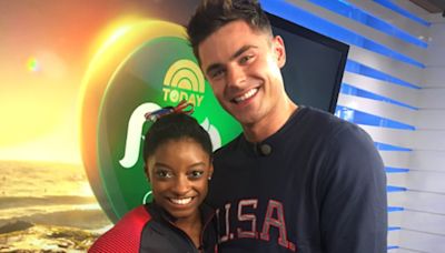 Zac Efron y Simone Biles, unidos desde 2016: cómo empezó su amistad