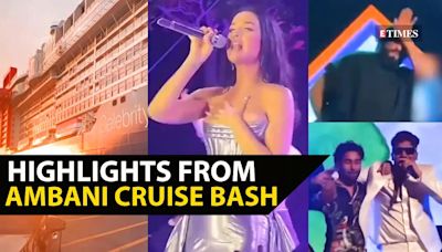 ...From Katy Perry, Guru Randhawa to Ranveer Singh & Sara Ali Khan, here's all that glittered at the luxury cruise! | Etimes - Times of India Videos...