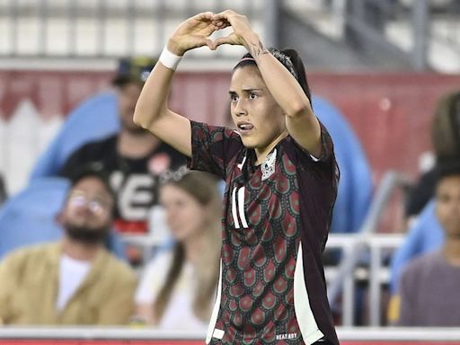 México Femenil rescata el empate ante Canadá con un golazo de Lizbeth Ovalle