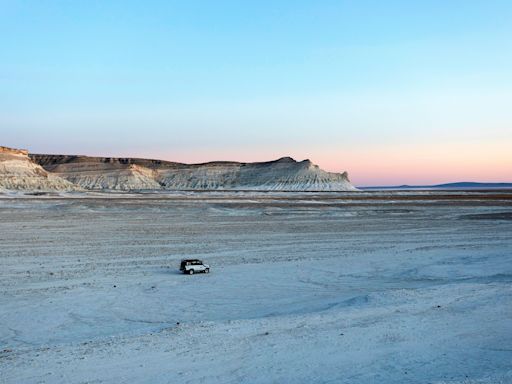 The Wild Deserts, Deep Canyons, and Teal Waters of Mangystau, Kazakhstan