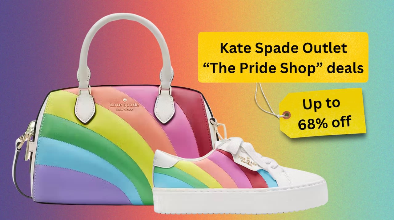 Kate Spade Outlet releases huge deals on pride bags, shoes, more up to 68% off