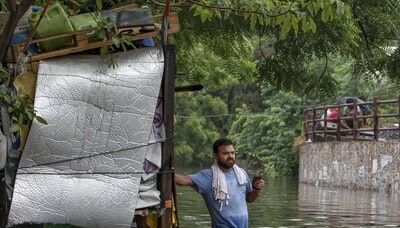 Gurugram waterlogged after heavy rains; residents face traffic woes