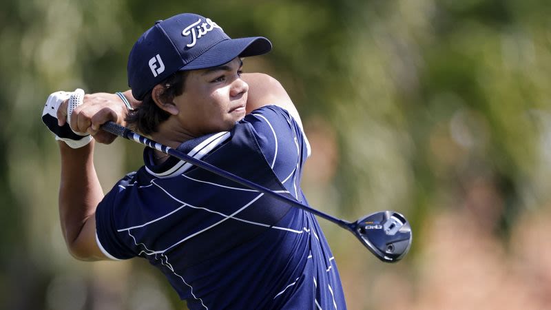 Tiger Woods’ 15-year-old son Charlie to attempt US Open qualification | CNN