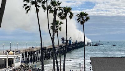 Fire marks Oceanside Pier's latest chapter in a troubled history