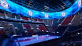 The new Clippers arena’s scoreboard can launch T-shirts into the cheap seats