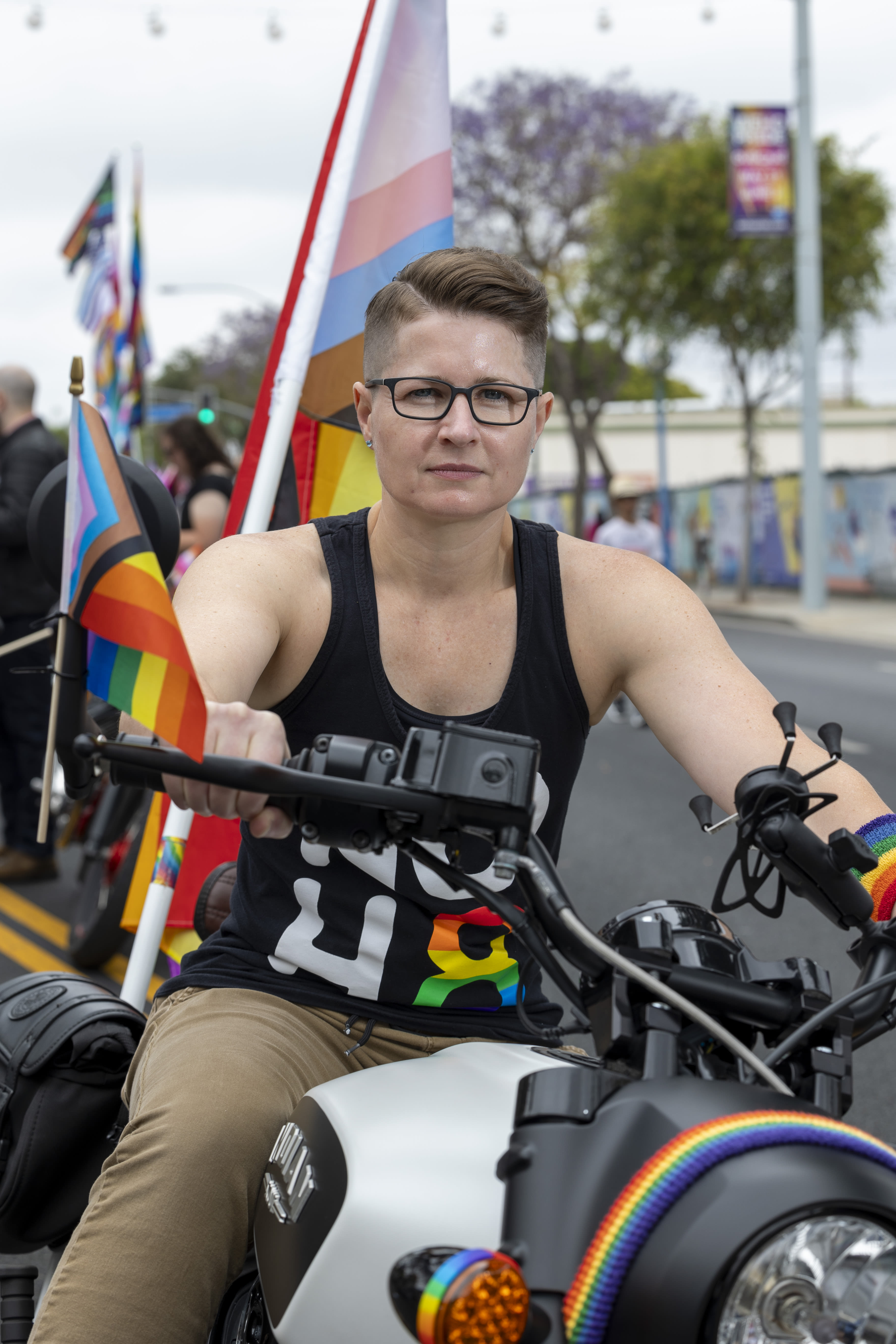 WeHo Pride parade-goers talk joy and inclusivity, trans rights and a thread of fear