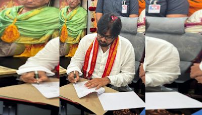 Pawan Kalyan assumes charge as Deputy Chief Minister of Andhra Pradesh