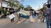 Defensores del medio ambiente marchan en Aguascalientes para demandar políticas sustentables