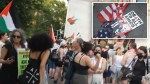 Dozens of anti-Israel protesters, including flag snatcher, arrested at July 4th rally in NYC