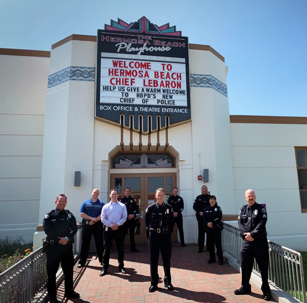 Hermosa Beach Police Chief Lebaron honored by California Police Chiefs