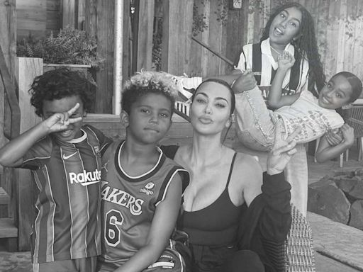 Kim Kardashian Gives Behind-the-Scenes Look at Outdoor Family Vacation with Her 4 Kids: ‘Summertime Funtime’