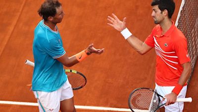 Novak Djokovic elogió a Rafael Nadal en Roma: «Enfrentarlo debe ser uno de los desafíos más difíciles»