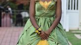 Special surprise for Shades Valley High School graduate who designed, sewed prom dress inspired by Princess Tiana