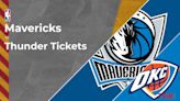 Mavericks vs. Thunder Tickets Available – Western Semifinals | Game 4