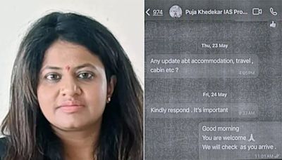 'Please Get It Done Before I Join...': IAS Officer Puja Khedkar's Messages