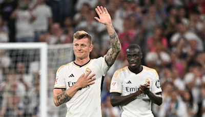 El Bernabéu dice adiós a lo grande a Kroos, Real Madrid empata ante Betis