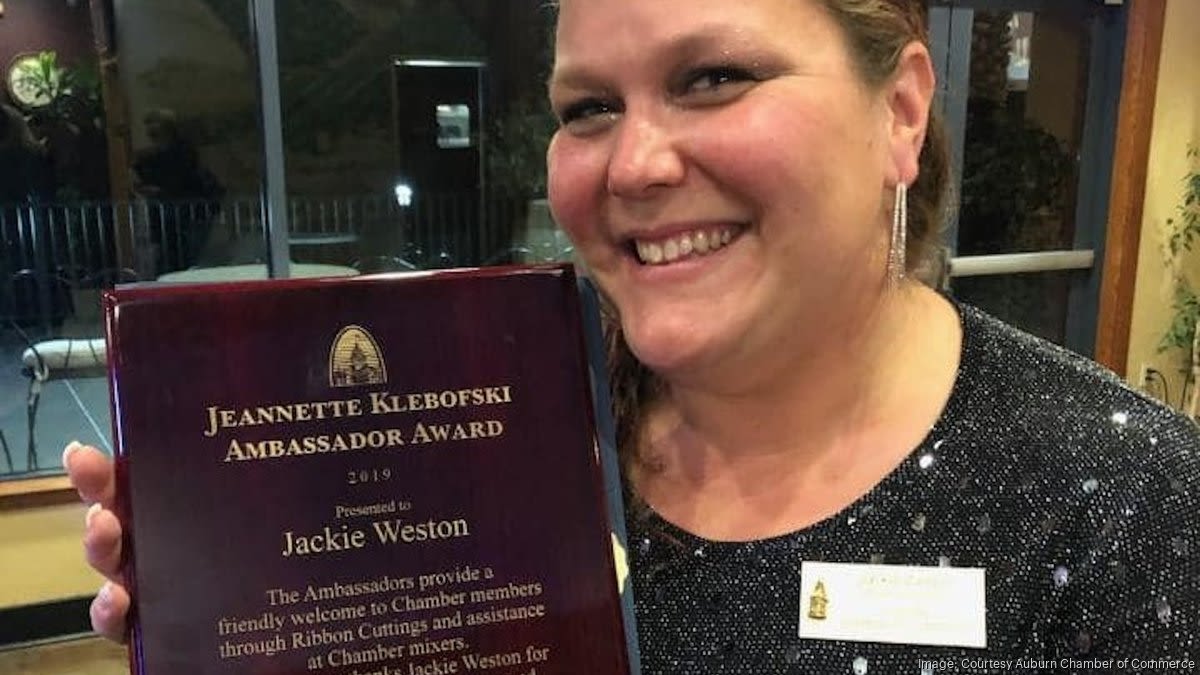 Auburn Chamber of Commerce CEO Jackie Weston dies at 40 - Sacramento Business Journal
