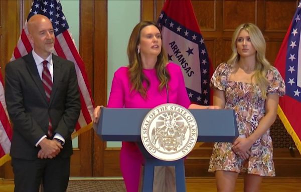 Arkansas Gov. Sarah Huckabee Sanders signs executive order opposing Biden administration Title IX changes