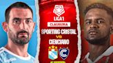 Sporting Cristal vs Cienciano EN VIVO: minuto a minuto vía Liga 1 MAX por el Torneo Clausura 2024