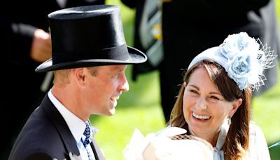 Prince William Attends Royal Ascot With Kate Middleton's Parents Amid Her Cancer Treatment