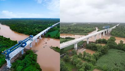 WATCH: Ahmedabad-Mumbai Bullet Train Project's Another Milestone, Bridge On Gujarat's Kolak River Ready