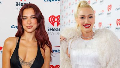 Gwen Stefani Calls Dua Lipa the ‘Prettiest Girl in the World’ as They Pose for Selfies at iHeart Music Festival