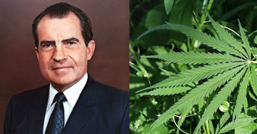 The Source |Former President Nixon Declared 'War on Drugs' But Privately Said Weed 'Not Dangerous' In Unearthed Tapes