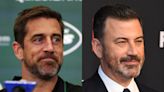 Jimmy Kimmel threatens to sue Aaron Rodgers over Epstein client list taunt