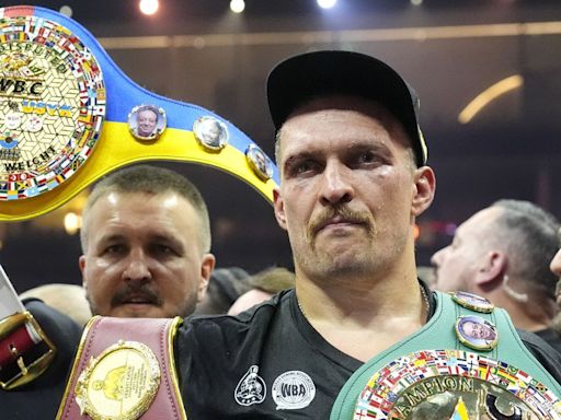 Oleksandr Usyk's reign as undisputed world heavyweight champion is already over but could he lose more belts?