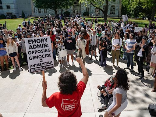 Georgia Democrats condemn "dangerous escalation" after police detain Emory University protesters