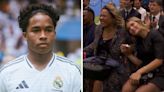 Namorada e mãe de Endrick chamam atenção em apresentação no Real Madrid - OFuxico