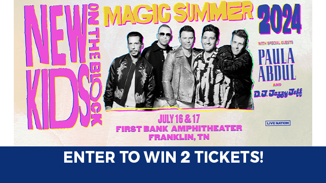 Watch to win New Kids on the Block tickets