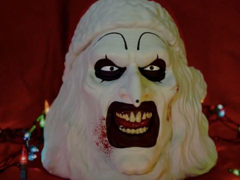 Terrifier 3: First Look at Art the Clown Popcorn Bucket Revealed