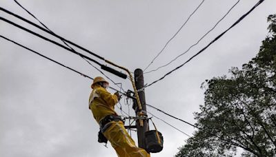 凱米災後重建 台電台南及新營區處力拚已近全復電