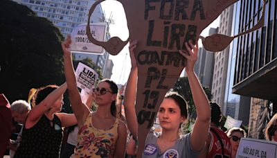 Brazilian women march against bill tightening abortion ban | World News - The Indian Express