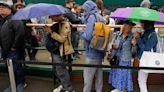 Overcast and wet weather on the way as thousands queue for Wimbledon