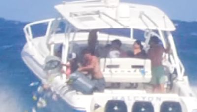 Boozy Boca Bash partiers dump heaps of garbage into Atlantic as over a dozen arrested in annual aquatic rave