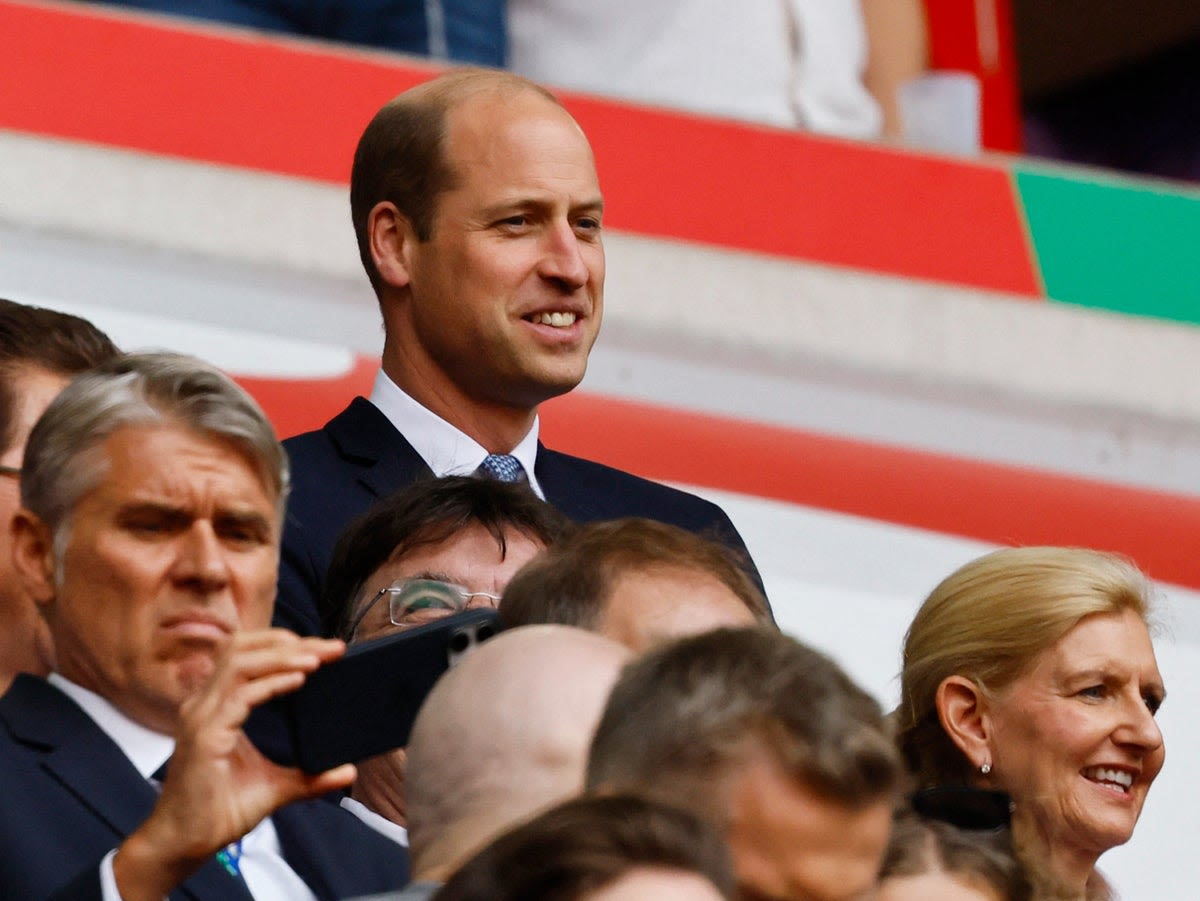 Royal news live: Prince Harry veteran award backlash continues as William watches Euros 2024 quarter-final